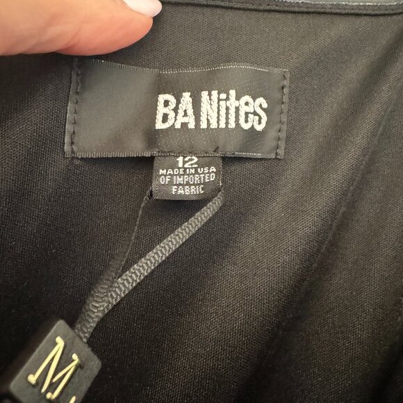 Melanie Lyne Black Formal Dress - Size 12 - Picture 3 of 9